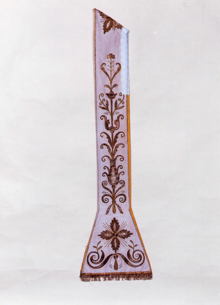 stola - manifattura siciliana (ultimo quarto sec. XVIII)