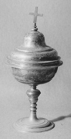 pisside - bottega italiana (sec. XIX)