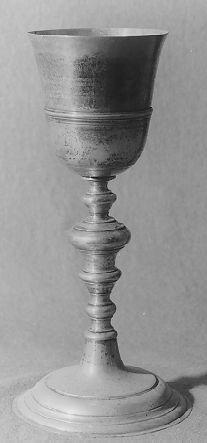 calice - bottega italiana (secc. XVIII/ XIX)