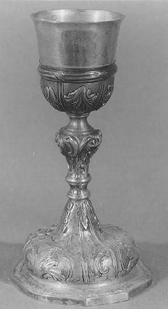 calice - bottega italiana (secc. XVIII/ XIX)