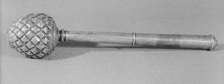 aspersorio a pigna - bottega italiana (sec. XIX)