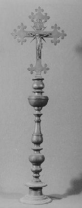 croce d'altare - bottega italiana (sec. XIX)