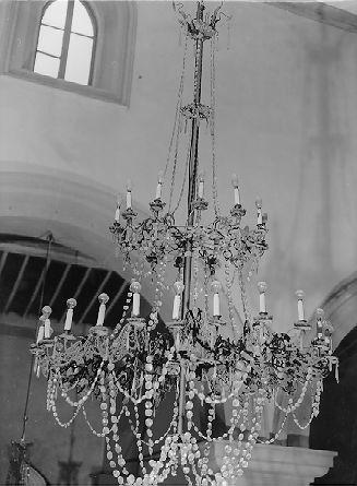 lampadario - bottega italiana (sec. XIX)