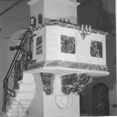 pulpito - bottega italiana (sec. XIX)