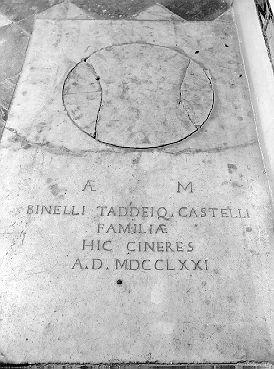 lapide tombale - bottega italiana (sec. XVIII)