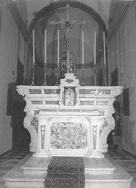 altare maggiore - ambito italiano (sec. XVIII)