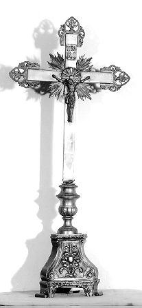 croce d'altare - ambito italiano (secc. XVIII/ XIX)
