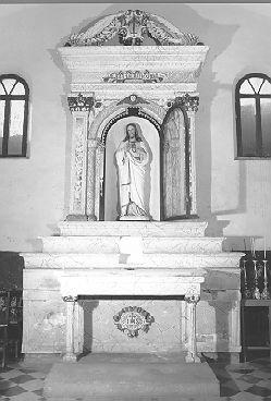 altare - bottega italiana (sec. XIX)