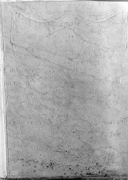 lapide - bottega italiana (sec. XIX)