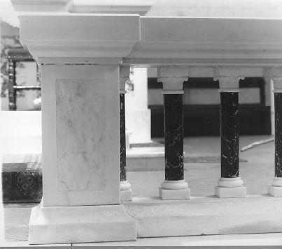 balaustrata - bottega italiana (sec. XX)