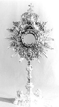 ostensorio - ambito italiano (sec. XIX)