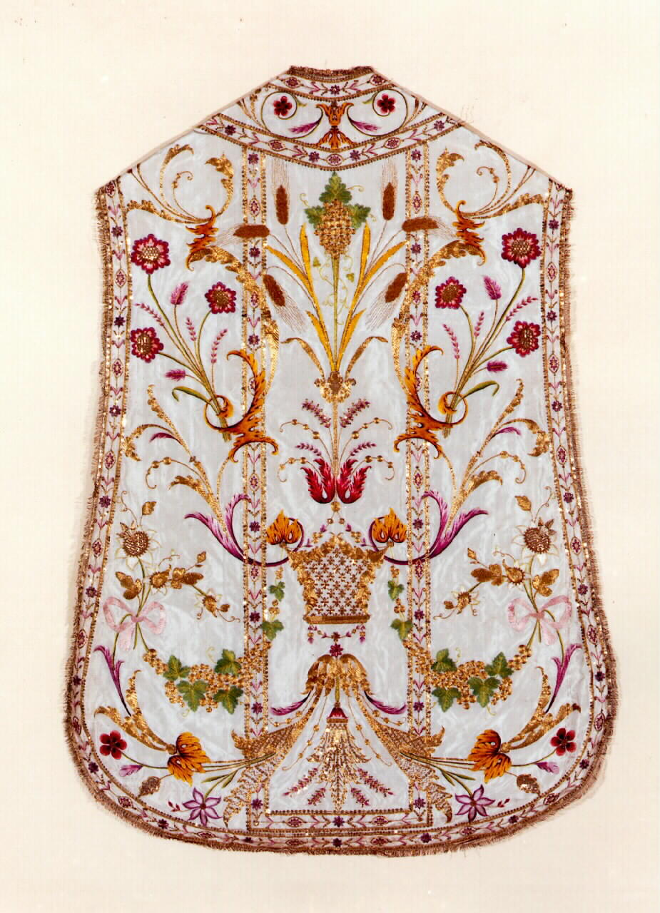 pianeta - manifattura siciliana (Fine/inizio secc. XVIII/ XIX)