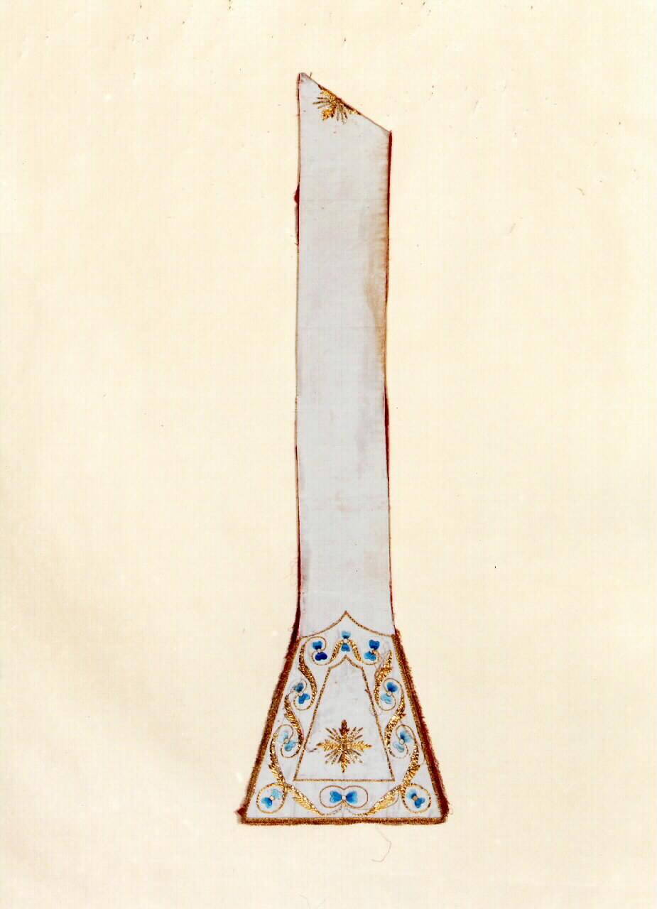 stola - manifattura siciliana (Seconda metà sec. XVIII)