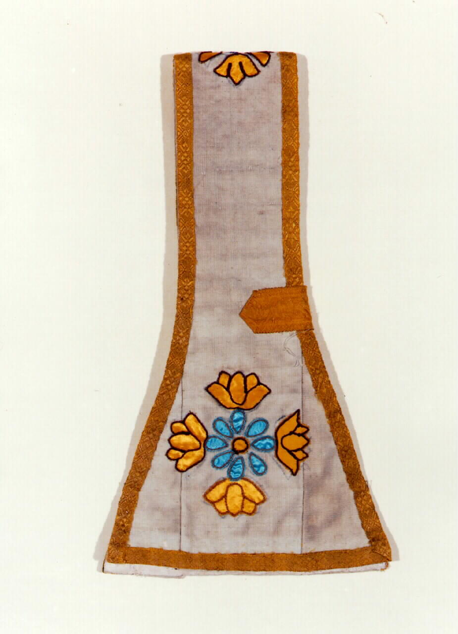 manipolo - manifattura siciliana (Seconda metà sec. XIX)