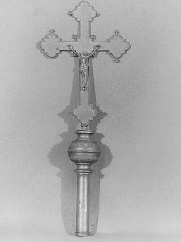 croce processionale - ambito italiano (sec. XIX)