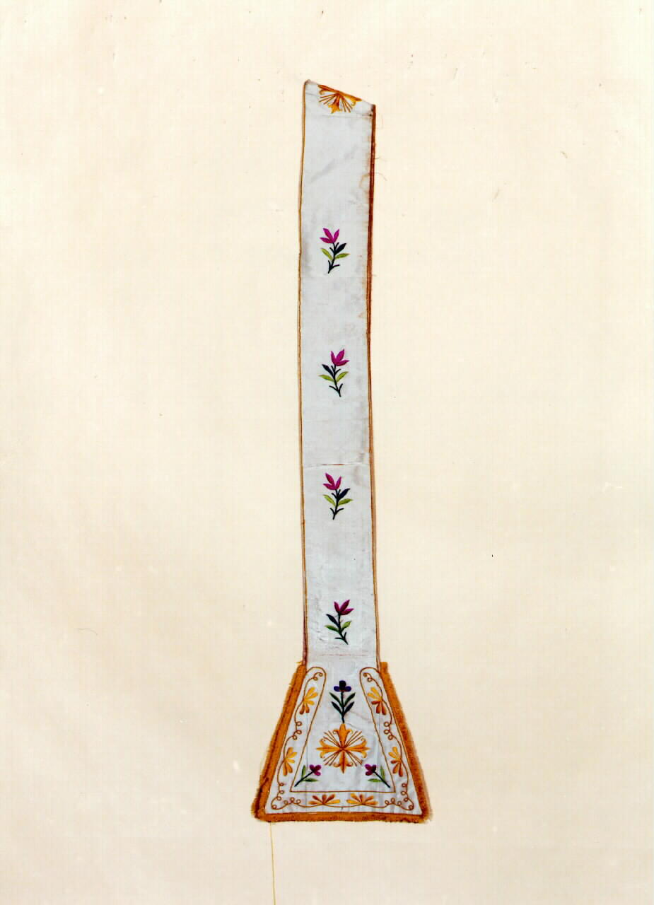 stola - manifattura siciliana (fine sec. XVIII)