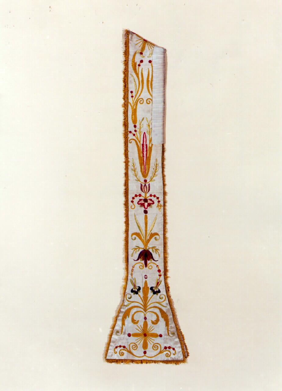 stola, serie - manifattura siciliana (fine sec. XVIII)