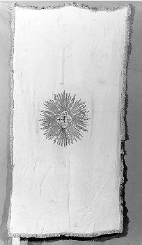 velo omerale - manifattura italiana (seconda metà sec. XVIII)