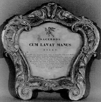 cartagloria - ambito italiano (sec. XVIII)