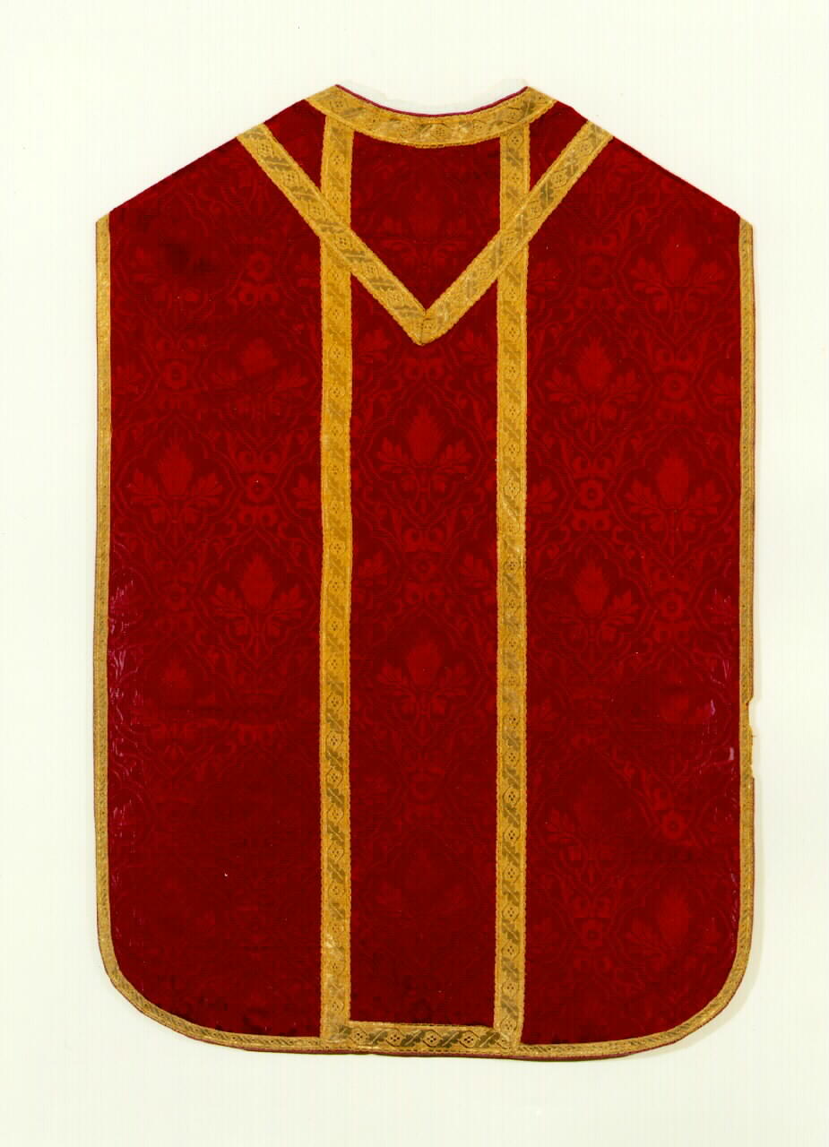 pianeta - manifattura siciliana (Prima metà sec. XIX)