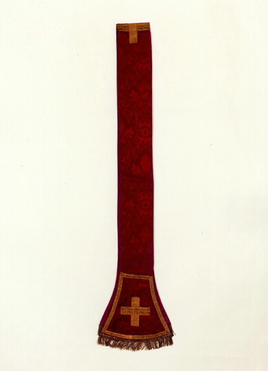 stola - manifattura siciliana (Prima metà sec. XIX)