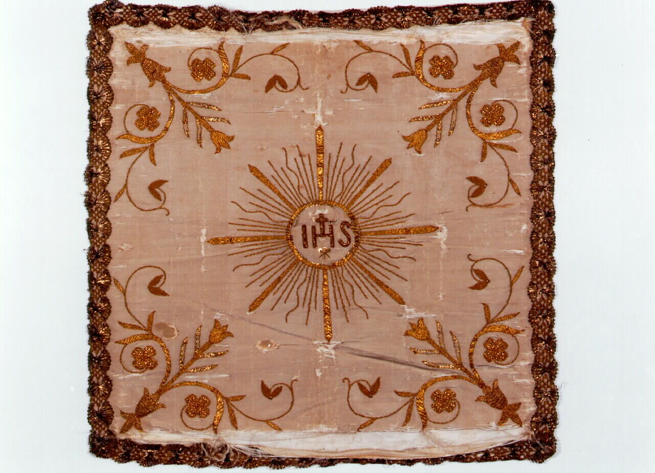 velo di calice - manifattura siciliana (primo quarto sec. XX)