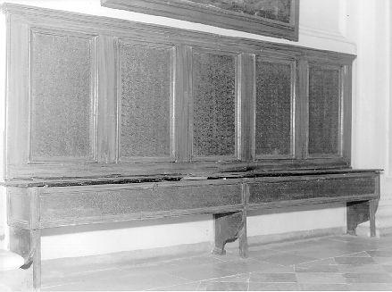 stalli del coro - ambito italiano (sec. XIX)