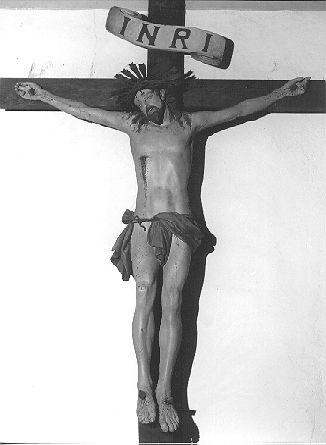 CRISTO CROCIFISSO (statua) - ambito italiano (sec. XX)