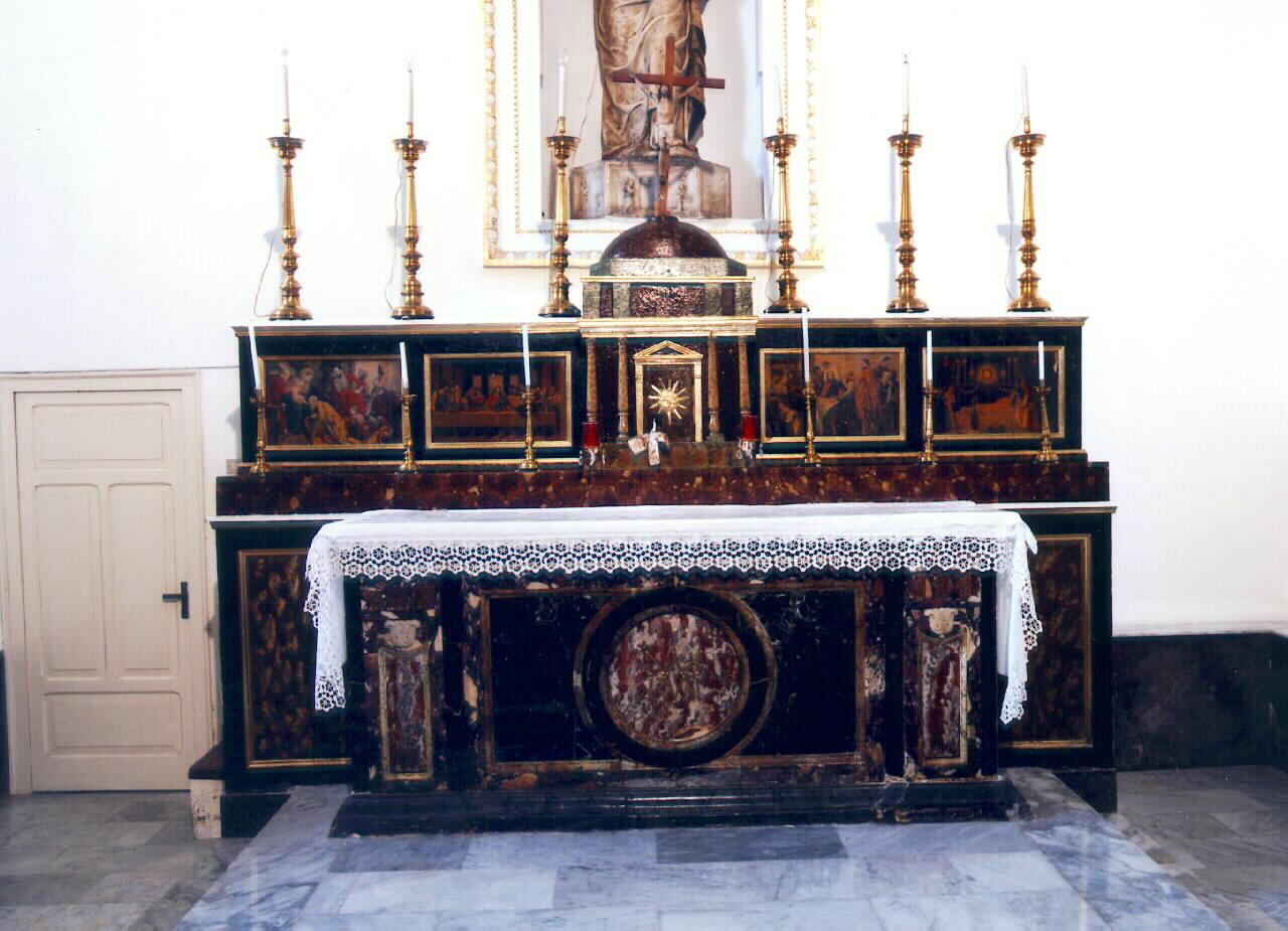 altare maggiore - ambito siciliano (sec. XIX)