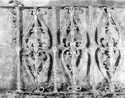 balaustrata - ambito italiano (sec. XIX)