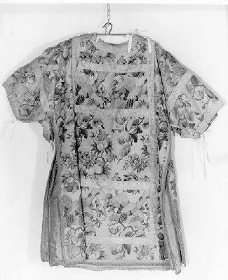 paramento liturgico - manifattura italiana (secondo quarto sec. XVIII)