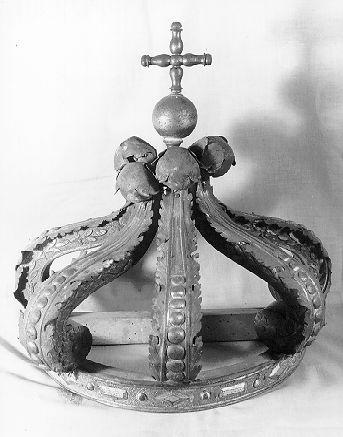 corona - ambito italiano (sec. XVIII)