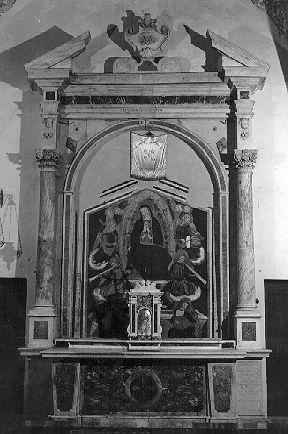 altare maggiore di Paolini Ascanio, Mursi Domenico (sec. XVII)