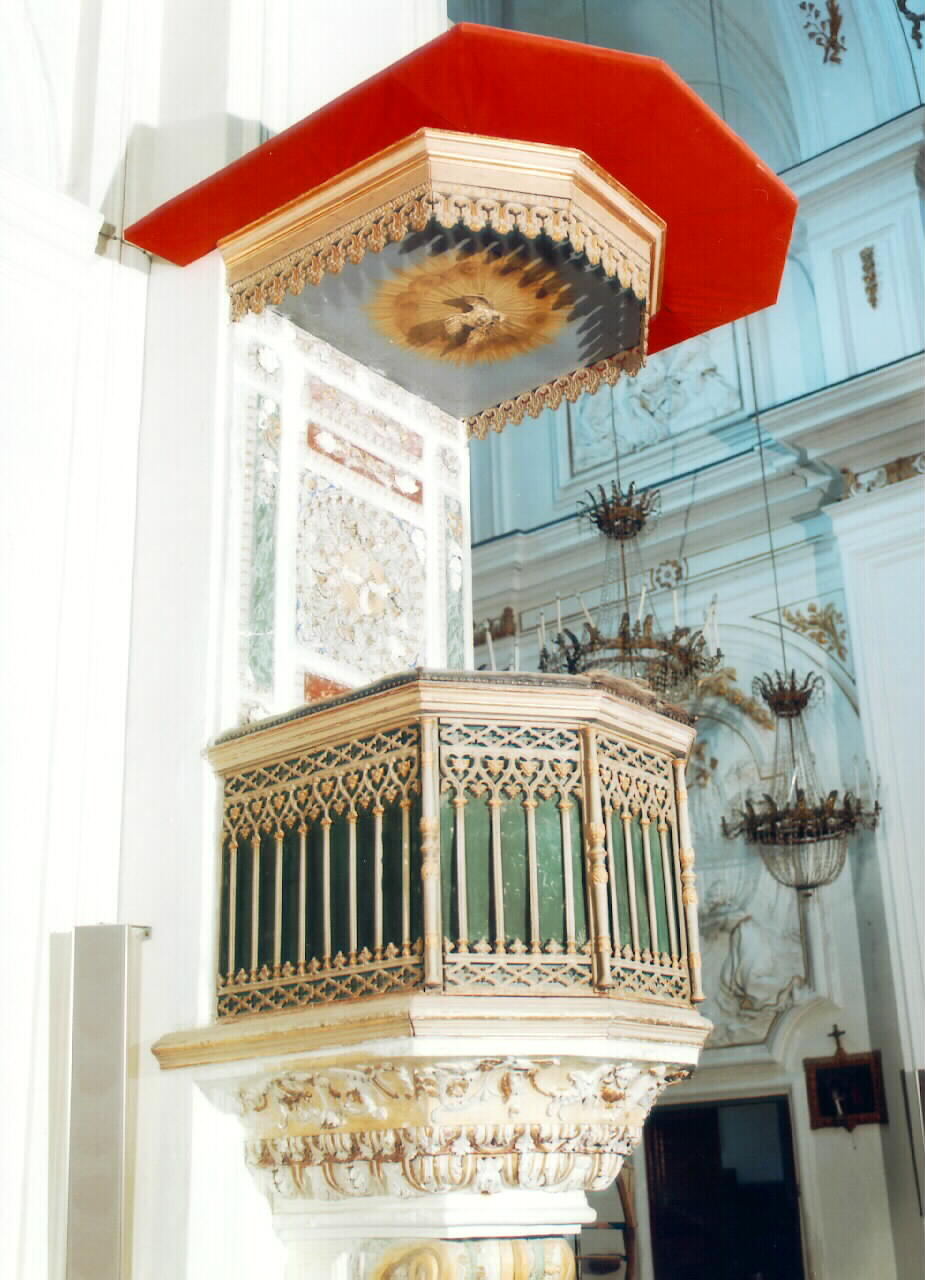 pulpito - produzione siciliana (Prima metà sec. XIX)