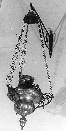 lampada pensile - ambito italiano (sec. XIX)