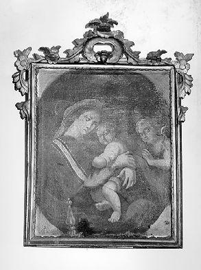 MADONNA DELLA SEGGIOLA, Madonna con Bambino (dipinto) - ambito ligure (sec. XVIII)