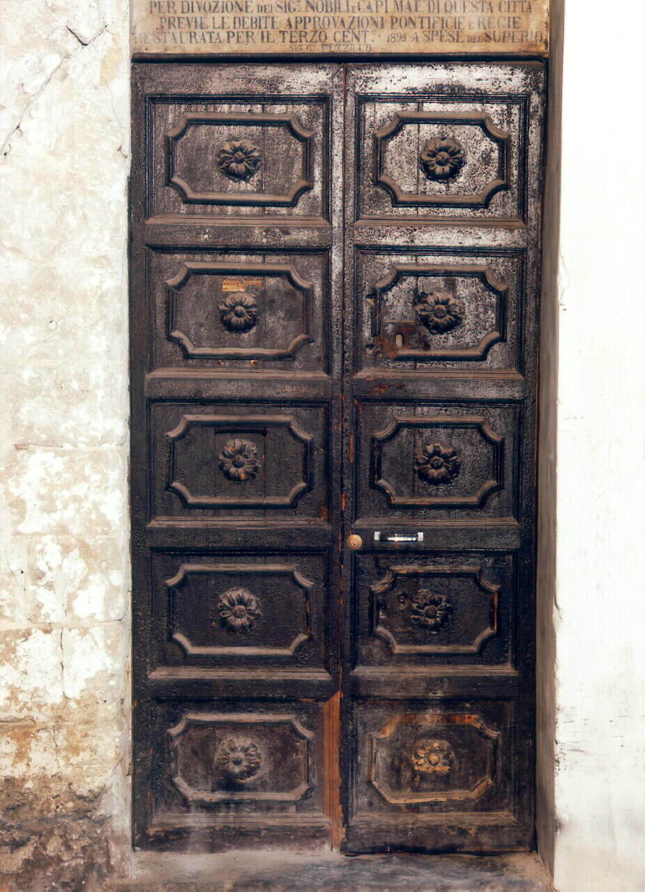 portone - produzione siciliana (Prima metà sec. XIX)