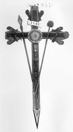 croce penitenziale - ambito ligure (sec. XVIII)