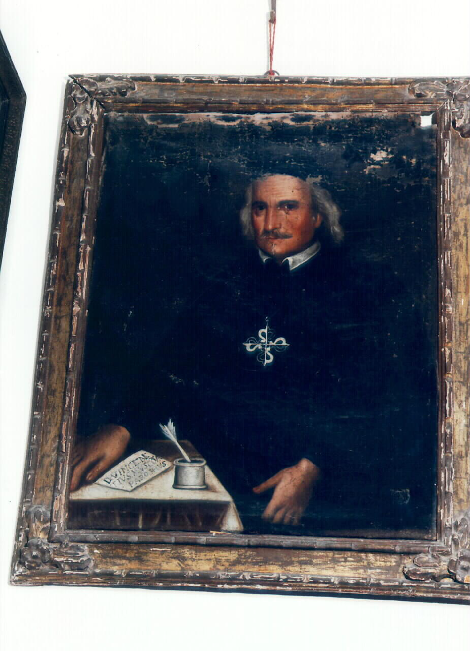 ritratto del sacerdote Vincenzo Muscona (dipinto) - ambito siciliano (Fine/inizio secc. XVIII/ XIX)