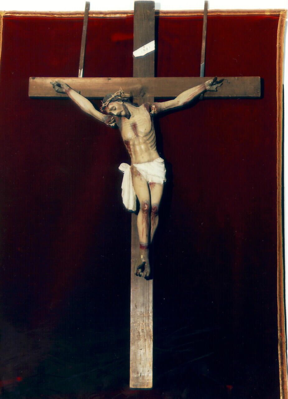 crocifisso - ambito siciliano (Prima metà sec. XIX)