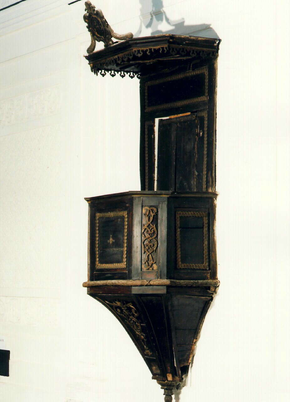 pulpito - produzione siciliana (Seconda metà sec. XIX)