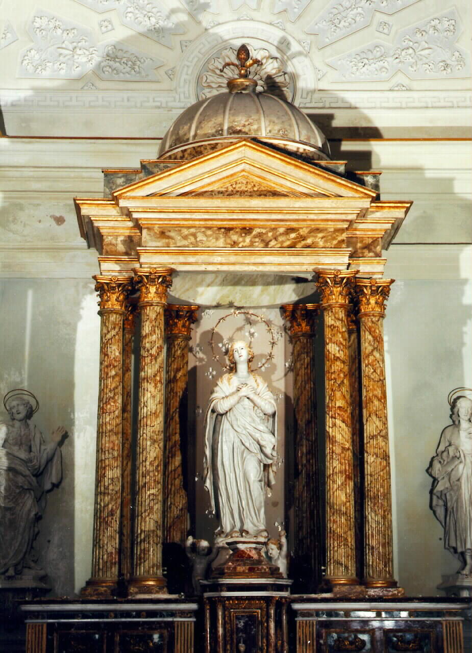 ciborio - ambito siciliano (primo quarto sec. XIX)