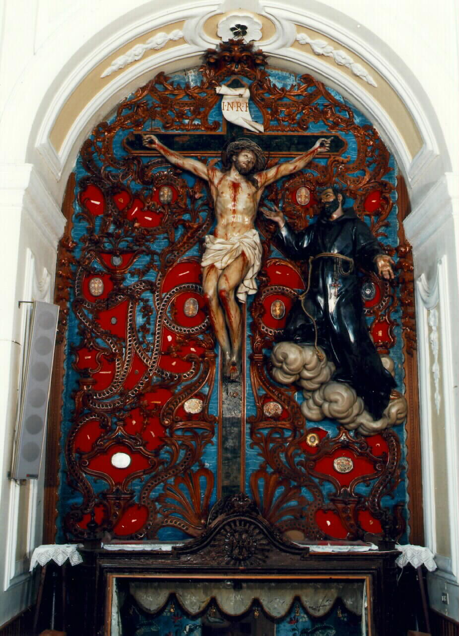 reliquiario - produzione siciliana (Fine/inizio secc. XVIII/ XIX)