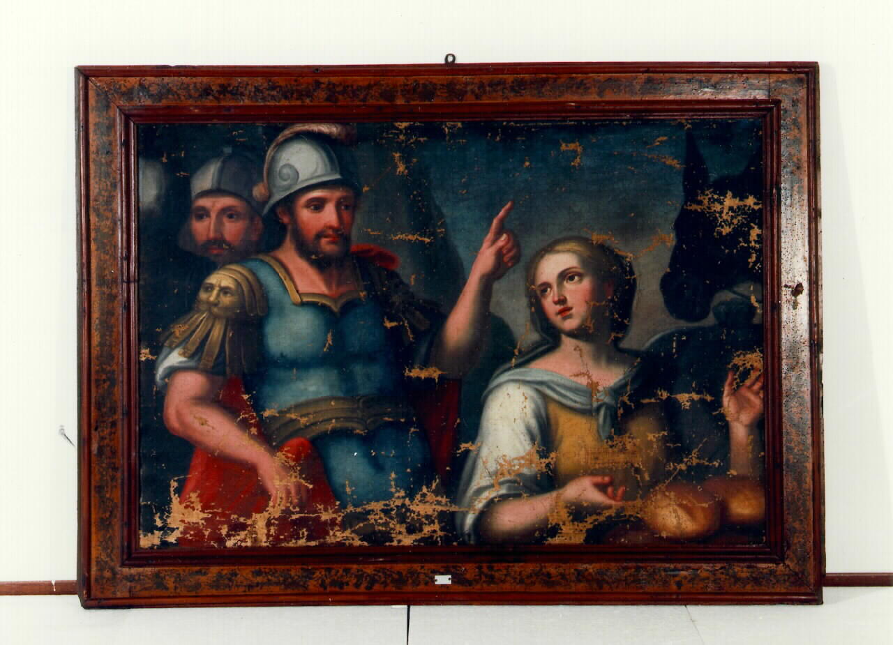 Giuditta si reca al campo di Oloferne (dipinto) - ambito siciliano (Seconda metà sec. XVIII)