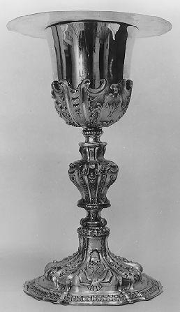 calice - bottega romana (sec. XVIII)