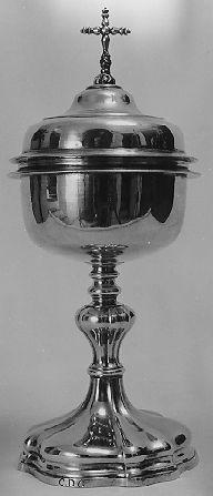 pisside - ambito italiano (sec. XVIII)