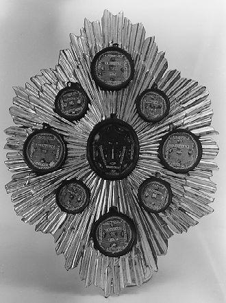 reliquiario - ambito italiano (sec. XIX)