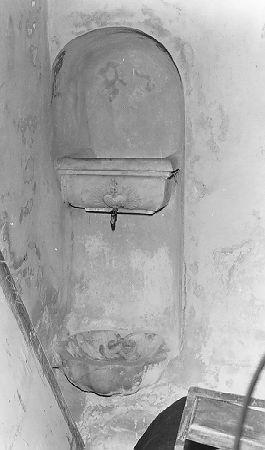 lavabo da sacrestia - ambito italiano (sec. XVIII)