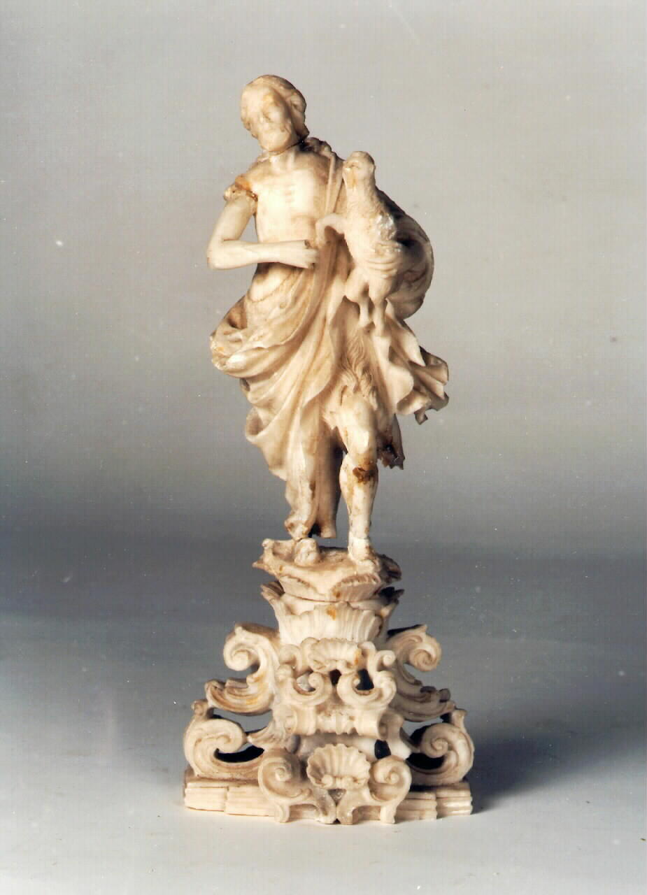 San Giovanni Battista (statuetta) - ambito siciliano (Prima metà sec. XVIII)