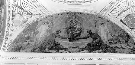 allegoria della Pietà (dipinto) di Mazzei Giuseppe (sec. XX)